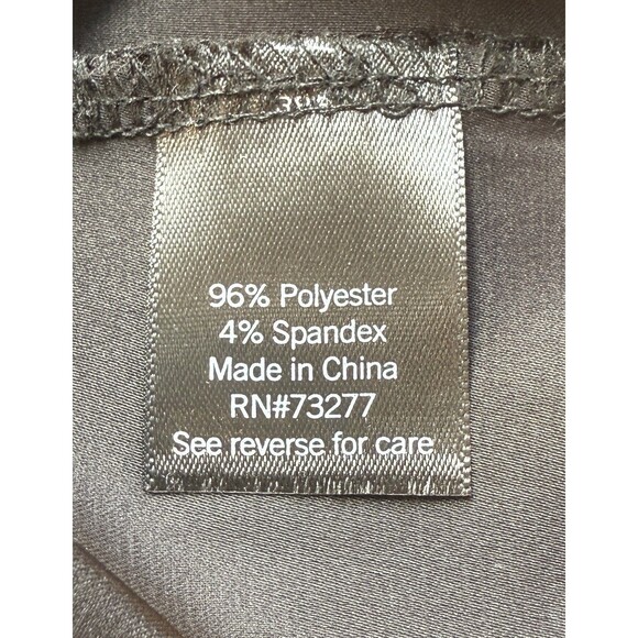 So Good For Life Top Womens Size XL Black Open Front Chest Keyhole Back NWOT - Picture 4 of 8